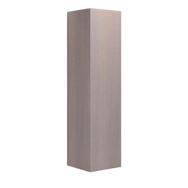 Høyskap m/1 dør venstre 160x40x40, grå eik