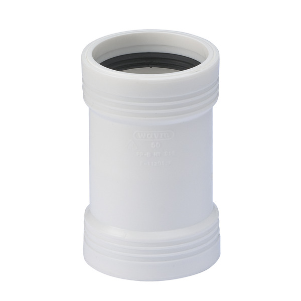 32 mm Wafix løpemuffe PP, hvit