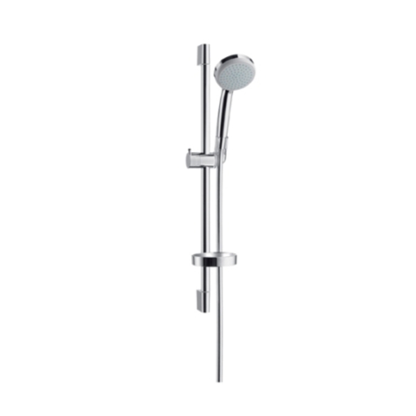 Croma 100 dusjgarnityr m/4 stråler, m/65 cm dusjstang 9,4 l/min, krom