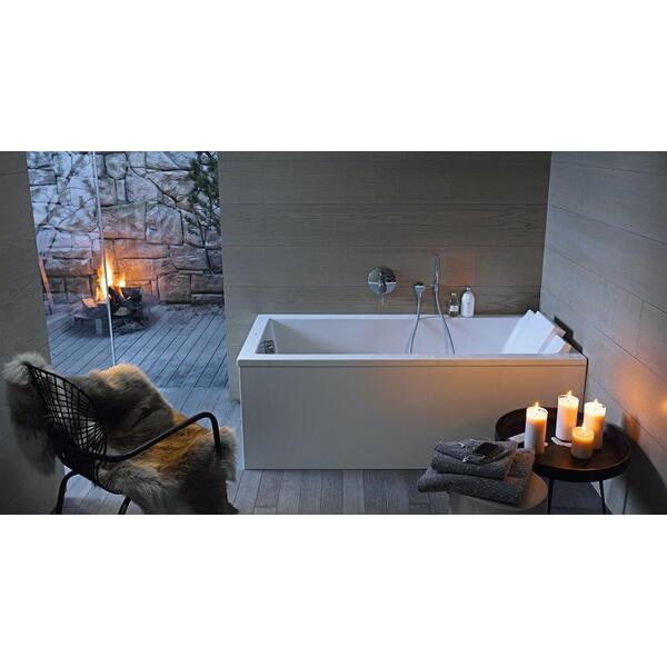 Starck badekar for innbygging, 1600 x 700 mm