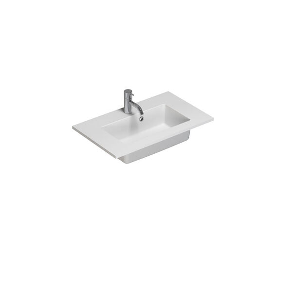 Inzo Mini Minore servant 60,2 x 35,5 cm, hvit matt
