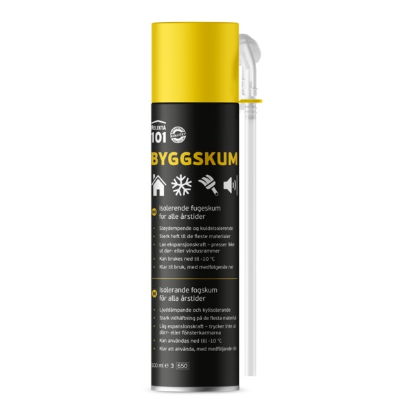 101 Byggskum, 500 ml aerosol