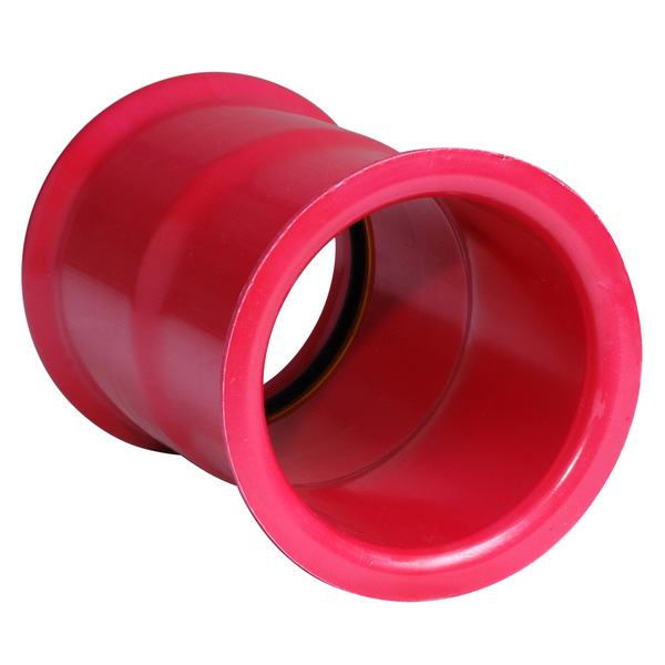 75x20 Protectline PVC trompetmuffe, rød