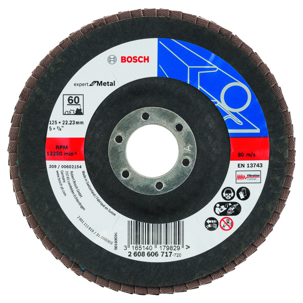 Bosch lamellskive K60, 125x22 mm