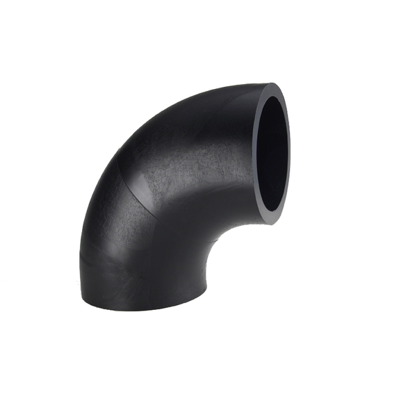 140 mm bend 90° PE100 kort, f/sp.sveis SDR17