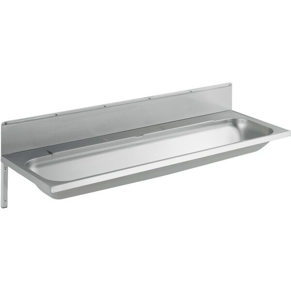 Intra P120V vaskerenne for vegg, rustfritt stål, 1200x430x335