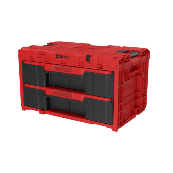 Qbrick verktøykasse One m/2 skuffer, m/inneb.skrin