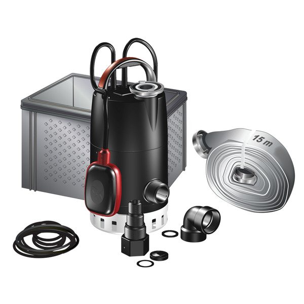 Multiboks Unilift CC7-A1 komplett m/lensepumpe og 15 mtr slange