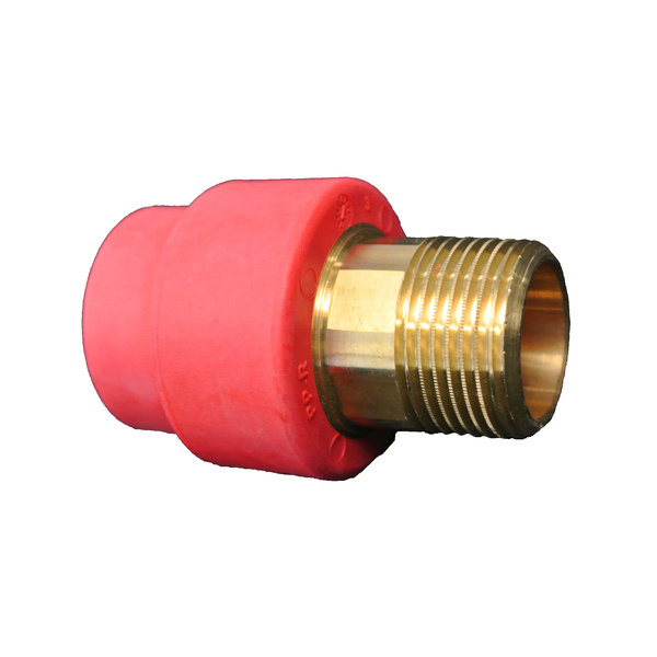63x1 1/2 mm Red pipe overgangsnippel, hexagon