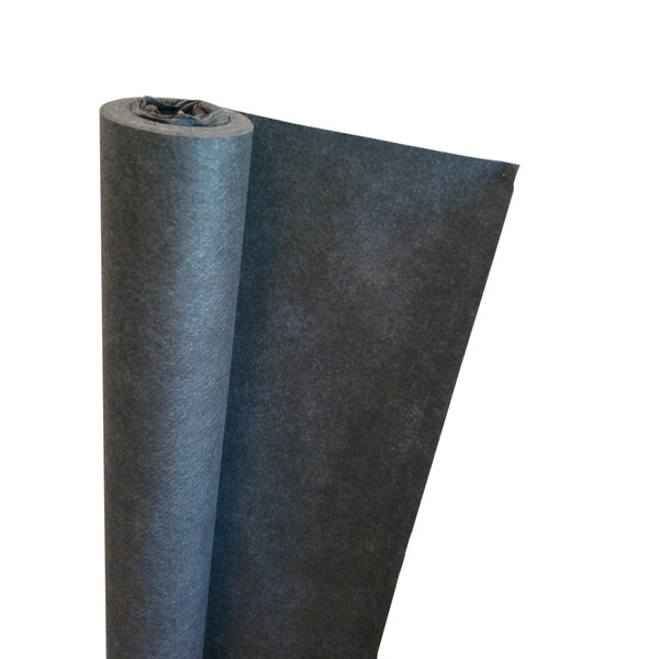 1,25x20 mtr fiberduk N2 sort, 25 m2
