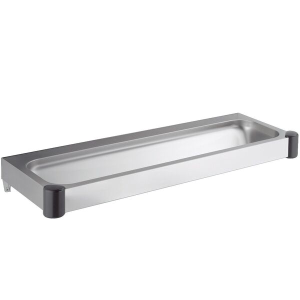Intra P121 vaskerenne for vegg, rustfritt stål, 1200x430x140