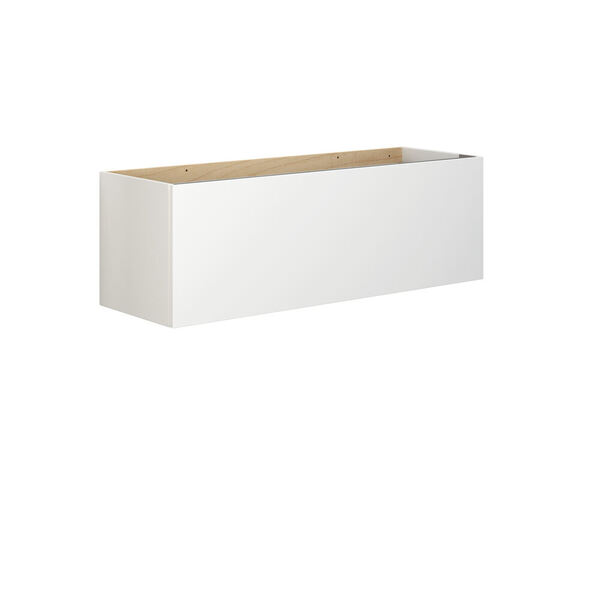 Calidris servantskap med 1 skuff, 40 x 120 x 40, hvit matt