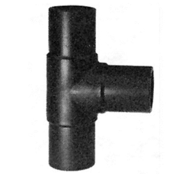 110 mm T-rør 90° PE100 SDR17 lang ende