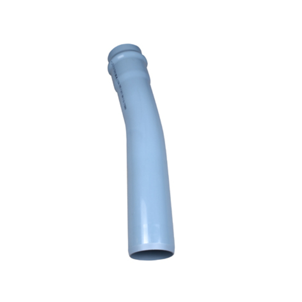 90 mm PVC trykkbend 11° PN10 SDR 21, grå