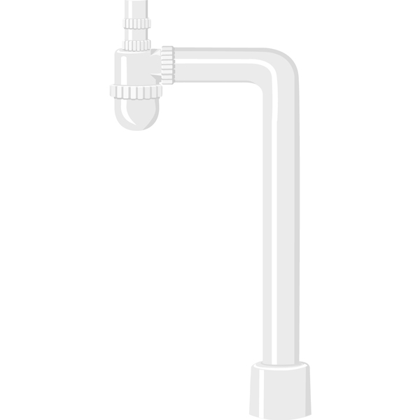 VANNLÅS L-BOJ 40X140X600 40