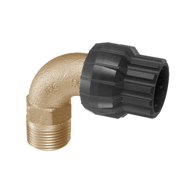 1/2x16 mm Sanipex MT albue 90 grader, m/utvendig gjenger