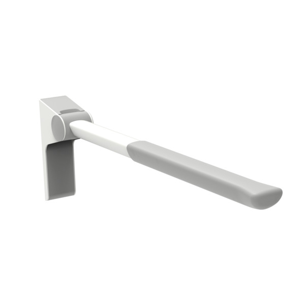 Addlife toalettstøtte Straight, grå 760 mm