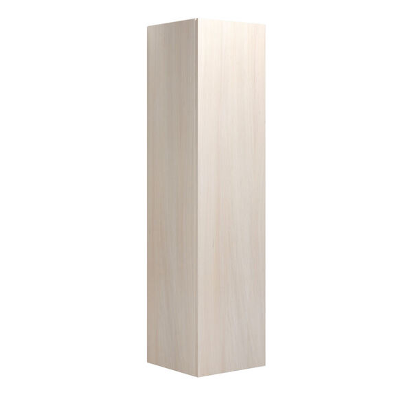 Høyskap m/1 dør høyre 160x40x40, hvit eik