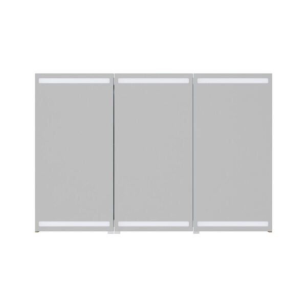 Speilskap Level m/3 dører lys/lysstyring, 80x120 cm valgfri farge