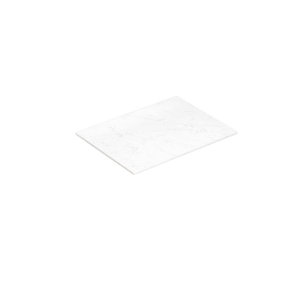Benkeplate Silestone 605x455x12 mm, Eternal Statuario