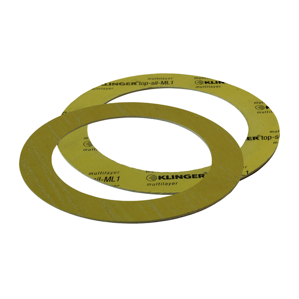20 Klinger flensepakning top-sil-ML1, for damp