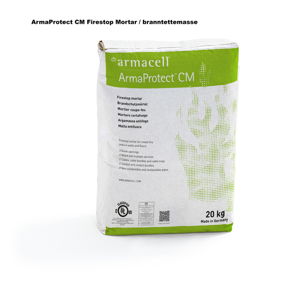 20 kg Armaprotect branntettemasse grå