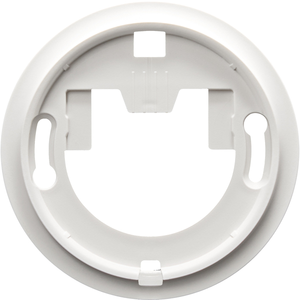 83mm LK ArcFrame ramme f/romtermostat, hvit, round