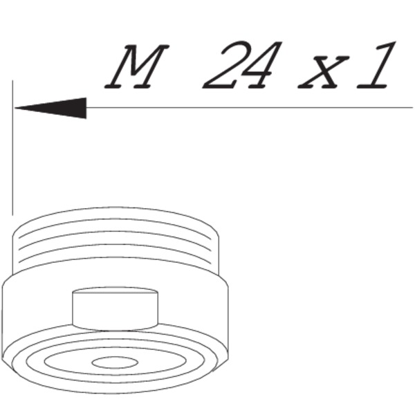 Oras perlator M24 x 1 utv