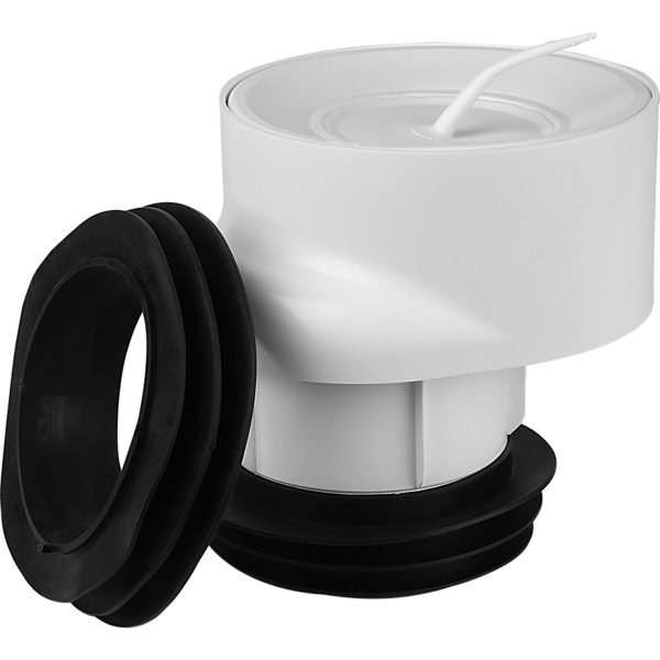 Falu klosettstuss med luktstopper, eksentrisk 30 mm