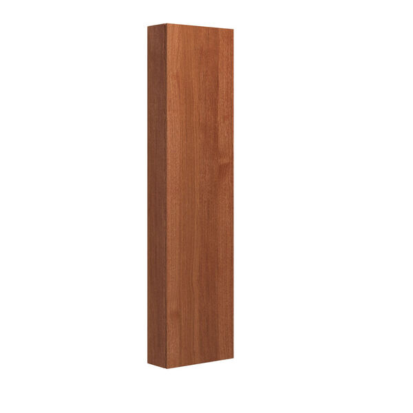 Høyskap m/1 dør høyre 160x40x16, rødbrun eik