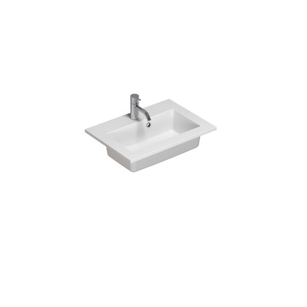 Inzo Mini Minore servant 50,2 x 35,5 cm, hvit matt