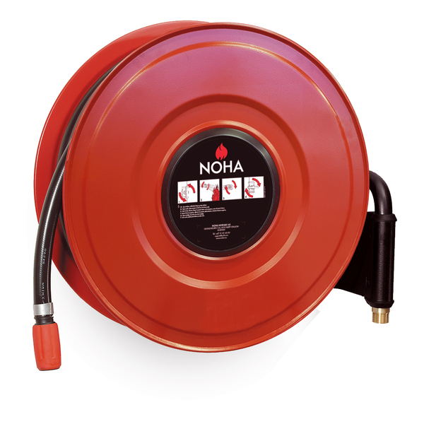 Noha Mod 1SW branntrommel med svingarm, Bl.19mm/30mtr, 675x630x235