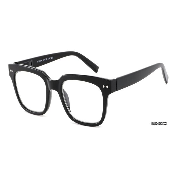 Lesebrille R21039 sort, styrke +2,50