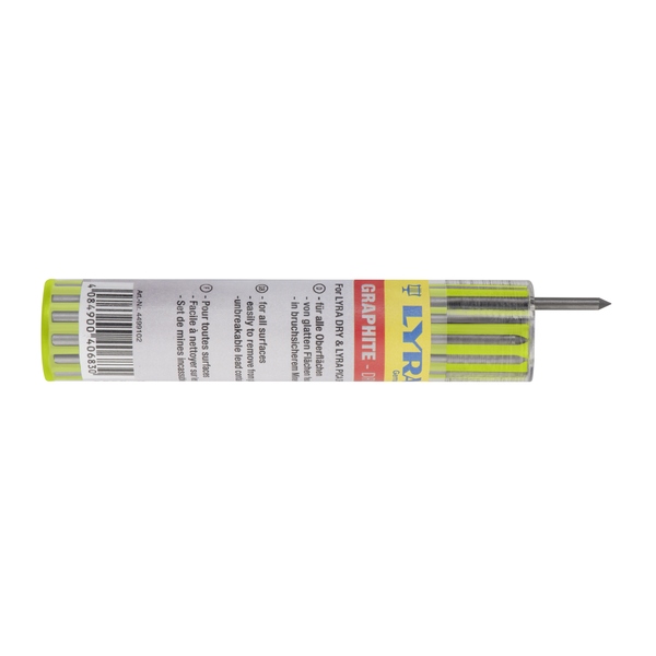 Lyra Dry reservestift graphite 12-pack