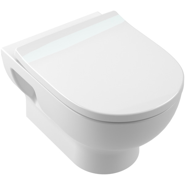 O.NOVO VEGGSKÅL MED TWISTFLUSH (E3), HVIT ALPIN