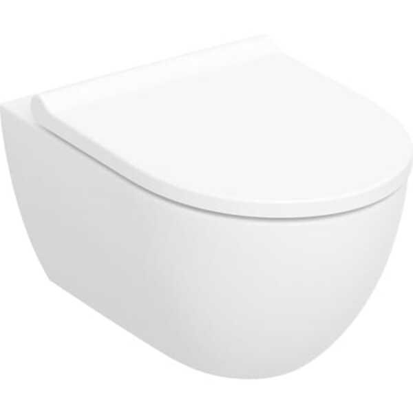 Acanto veggskål turboflush m/SC/QR sete, bolteavstand 18 cm