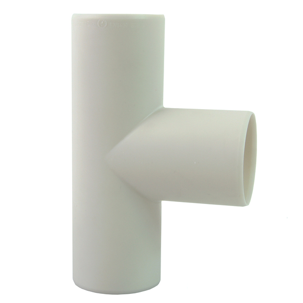 50 mm x 50 mm Smartline grenrør 88° PP, hvit