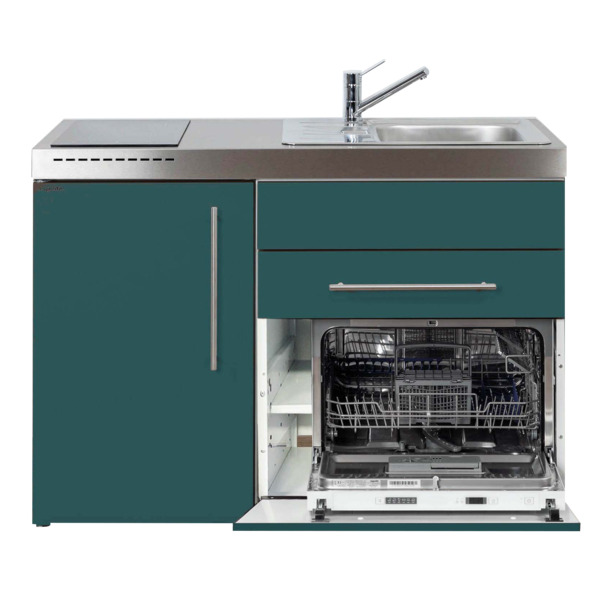 Premiumline minikjøkken 1200 høyre, turkis 740 x 1200 x 980 mm