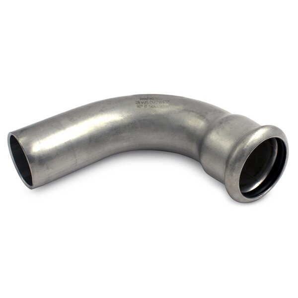 28 mm Inoxpres syrefast bend 90, m/1 muffe