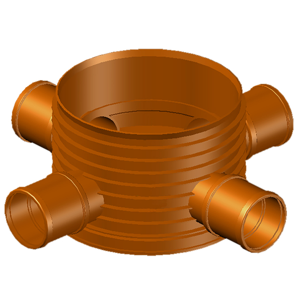 200x90° PRO630 dobbelgrenkum