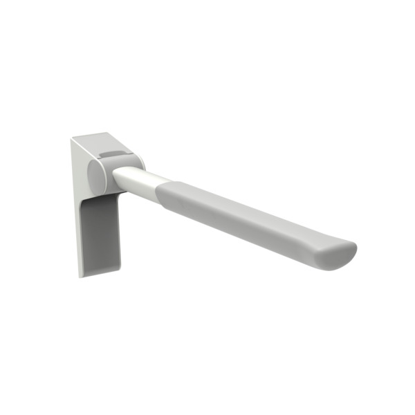 Addlife toalettstøtte Straight, grå 660 mm