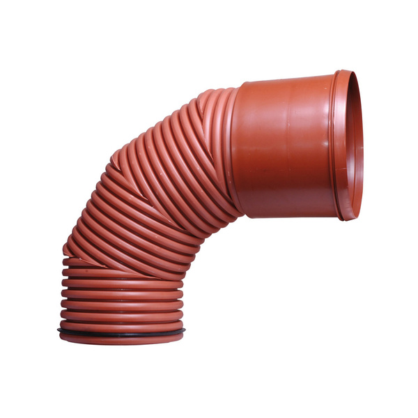 160 x 30° Pragma PP bend, rødbrun