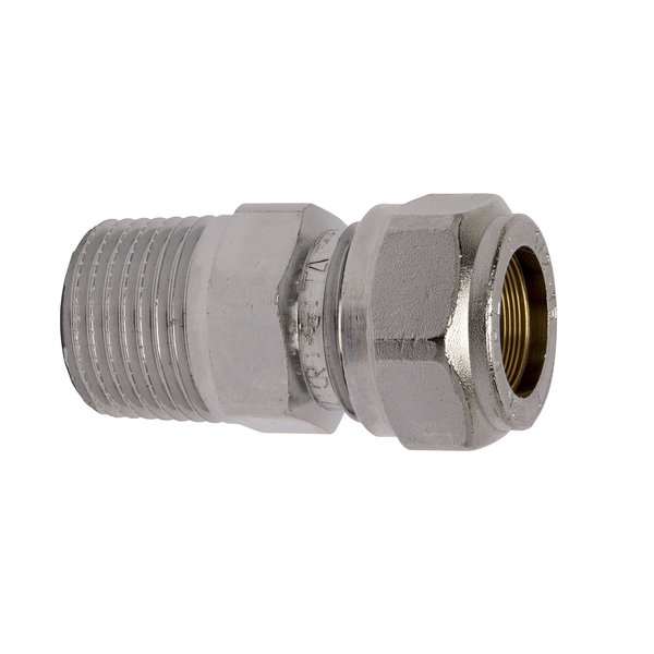 1/2x15 mm FPL tippunion, forkrommet