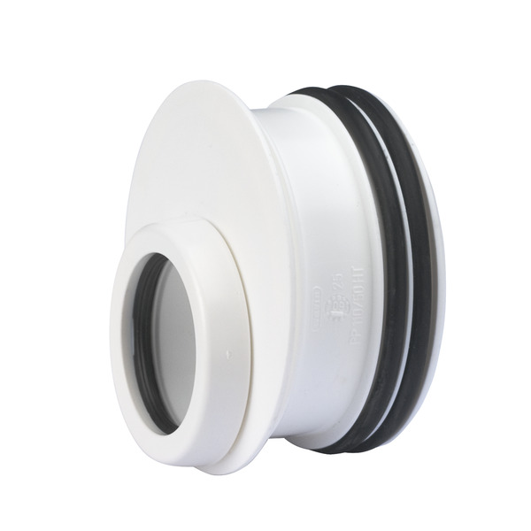 50 mm x 32 mm Wafix reduksjon for spissende, hvit