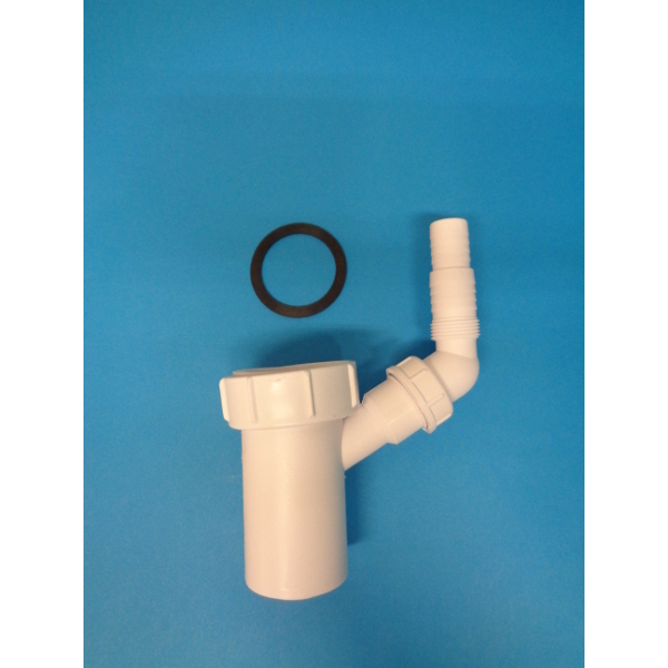 2x50 mm 1904 toppstykke m/avgrening, m/slangestuss