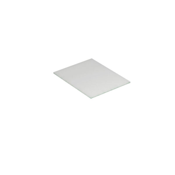 Benkeplate Form 40-59x50, hvit