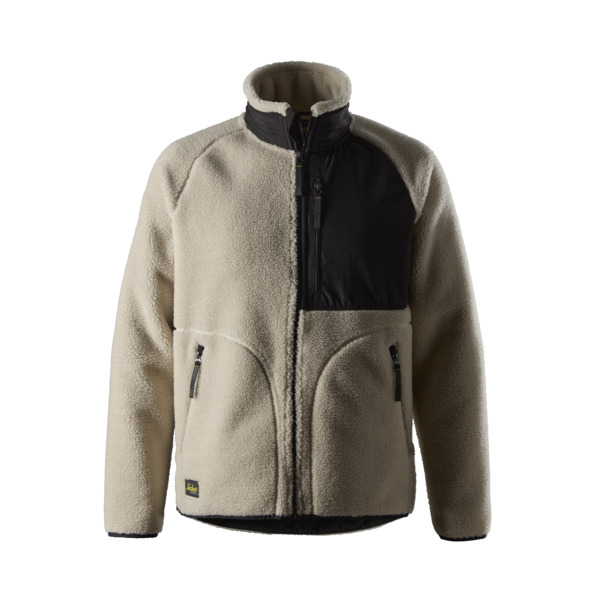 Snickers Teddyjakke 8016 lys sand, XXL