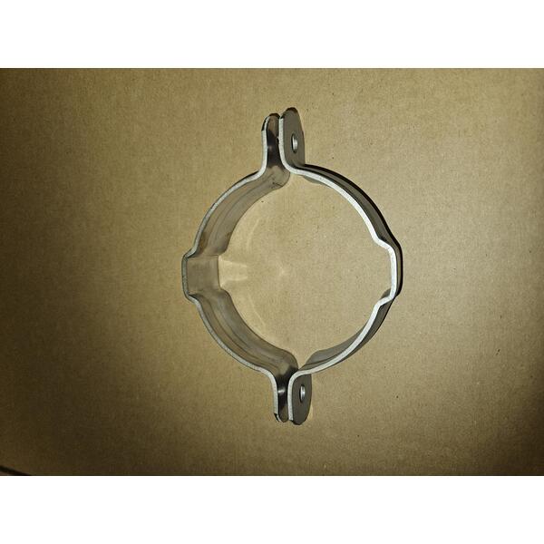 83-86 2-delte metrisk klammer 316L, uten bolter