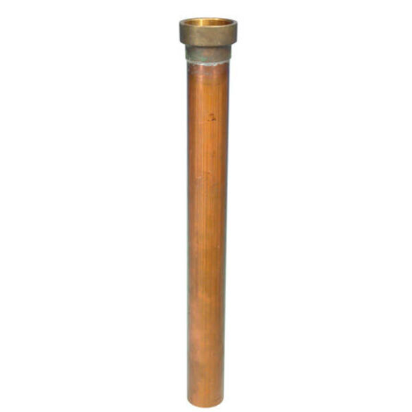 Forlengelserør CU utvendig Ø2 R/750mm