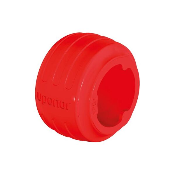 16 mm Q&E ring med stoppkant, rød